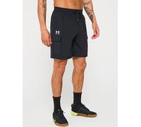 Under Armour Mens Ua Vibe Woven Cargo Shorts Bottoms Black XL