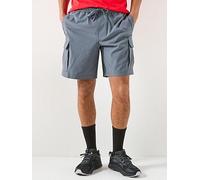 UNDER ARMOUR Men's Training Woven Cargo Shorts, Grey, Size M, Men Grey