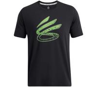 Under Armour Mens Trend Stephen Curry Logo T-ShirtS Black/Green GT30035