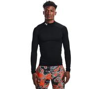 Under Armour Men's UA CG Armour Comp Mock, Men's Base Layer with a Polo Neck, Thermal Long Sleeve Top for Winter Running and Skiing with Anti-Odour Technology