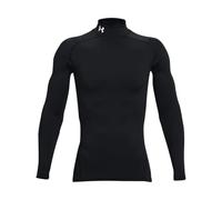 Under Armour Men's UA CG Armour Comp Mock, Men's Base Layer with a Polo Neck, Thermal Long Sleeve Top for Winter Running and Skiing with Anti-Odour Technology