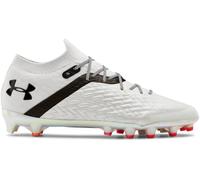 Under Armour Men's UA Clone Blur MC Football Cleats - Customized Fit and Shock Absorption, White/Black, 8.5 UK