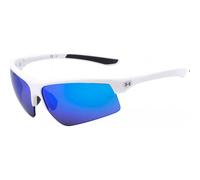 Under Armour Men's UA-CLUTCH-O-G-HYM Shield Sunglasses in White Under Armour White One Size
