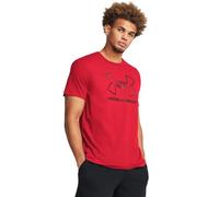 Under Armour for man. 1382915 UA Foundation Short Sleeve T-Shirt Red (3XL), Casual, Sport, Cotton, Multisport