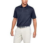 Under Armour Mens UA Golf Tech Polo Shirt - Midnight Navy - L
