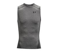 Under Armour Men's UA HG Armour Comp SL Tank Top with Compression Fit, Comfortable Functional Shirt, Carbon Heather, 3XL (Tall)