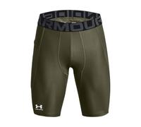 Under Armour Men's UA HG Armour Long Shorts, Lightweight Men's Running Shorts, Sweat-Wicking and Quick-Drying Base Layer, Compression Shorts for Men