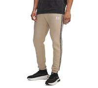 Under Armour Men's Icon Taping Closed Hem Fleece Joggers S Beige