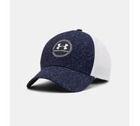 UNDER ARMOUR MEN'S UA ISO-CHILL DRIVER MESH NAVY WHITE ADJUSTABLE CAP NEW