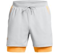 Under Armour Mens UA Launch 2 in 1 7 Shorts Grey S