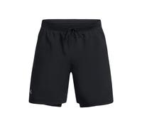 Under Armour Men's UA LAUNCH 7'' 2-IN-1 SHORT, Men's Running Shorts with a Breathable Inner Layer, 4-Way Stretch Compression Shorts, Ultra-Light Gym Shorts