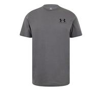 Under Armour Mens UA Sportstyle Left Chest Short Sleeve T-Shirt Transparent/Distant Grey L