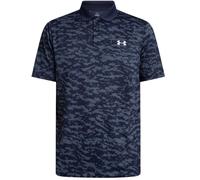 Under Armour Mens Matchplay Printed Polo Colour: Midnight, Size: Extra Large