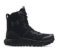 Under Armour Men's UA Micro G Valsetz Zip Trail Running Shoe Black / Black / Jet Gray 10.5