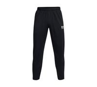 Under Armour Men's UA Challenger Pique Track Pant, Textured Knit Tracksuit Bottoms, Loose Joggers for Men, Sportswear with Sweat-Wicking, Fast-Drying Fabric Technology Black