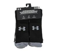 Under Armour Men's UA Performance Tech Cushioned Crew Socks - 6 Pack, Black, Medium