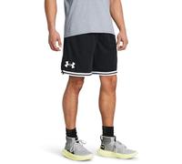 Under Armour Men's Basketball Shorts UA Perimeter Short 1383392-001 Black/White XXL