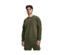 Under Armour UA Rival Fleece Crew Sweatshirt - Marine OD Green/White