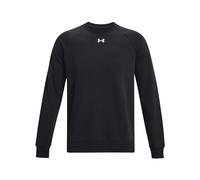 Under Armour for man. 1379755 UA Rival Fleece Crew sweatshirt black (S/M), Casual, Cotton, Long sleeve