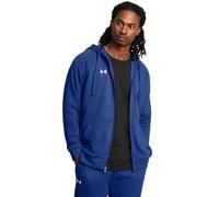 Under Armour Mens UA Rival Fleece Full Zip Hoodie Long Blue M