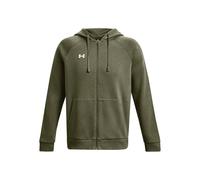 Under Armour for man. 1379767 Sweatshirt Rival Fleece FZ green (L), Casual, Sport, Cotton, Multisport