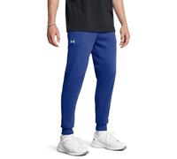 Under Armour Mens Ua Rival Fleece Joggers Sweatpants, Tech Blue / / White, L EU