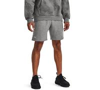 UNDER ARMOUR Mens Rival Fleece Shorts, Grey, Size 2Xl, Men Grey