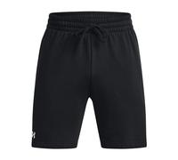 UNDER ARMOUR Mens Rival Fleece Shorts - Black/white, Black/White, Size 2Xl, Men Black/White