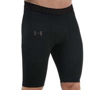 Under Armour Mens UA Rush Seamless Long Shorts in Black Nylon - Size Small