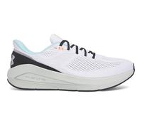 Under Armour Men's UA Sonic 7 Running Shoes Sneakers, (103) White/Hydro Green/Metallic Silver, 10 UK