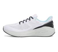 Under Armour Men's UA Sonic 7 Running Shoes Sneakers, (103) White/Hydro Green/Metallic Silver, 6.5 UK