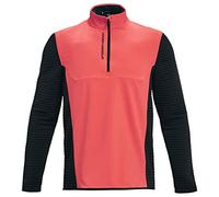 Under Armour Storm Evolution Daytona Mens Black/Red Hybrid Golf Sweaters - Size X-Large