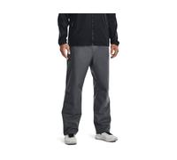 Under Armour Mens UA Stormproof Lined Rain Pants - Waterproof and Breathable, Pitch Gray / Black, X-Small