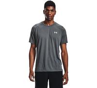 Under Armour Mens UA Streaker SS, men's breathable gym t shirt with mesh panels and reflective detail, comfortable and quick-drying running apparel