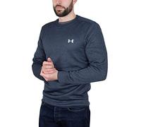 Under Armour Mens UA Sweaterfleece Crew Sweater - Academy/Halo Gray - S