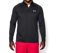 Under Armour Men's UA Tech 1/4 Zip Long-Sleeve Shirt - Black(003), Medium