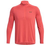 Under Armour Tech ? Zip Long Sleeve Red Solstice/Black - XL Size: XL