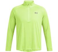 Under Armour Mens UA Tech Half Zip Long Sleeve Morphine Green XS
