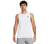 Under Armour Mens Ua Tech Tank T-Shirt, White, XS EU