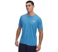 Under Armour Men's UA Tech Textured SS T-Shirt, Blue, L