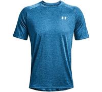 Under Armour Mens Ua Tech Textured Ss T-Shirt, Tetra Gray / / White, M