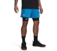 Under Armour Mens UA Vanish Woven 6 Shorts Ether Blue/White M