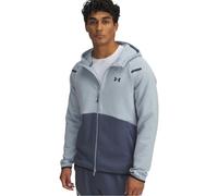 Under Armour Mens Unstoppable Fleece Full-Zip Hoodie Colour: Blue, Size: Medium