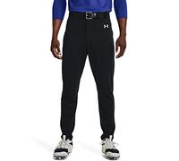 Under Armour Men's Utility Baseball Straight Leg Pant Pipe 22, (001) Black / / White, Large