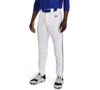 Under Armour Men's Utility Baseball Straight Leg Pant Pipe 22, (101) White/Royal/Royal, 3X-Large