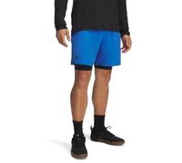 Under Armour Mens Vanish 2 in 1 Shorts Blue Atlantis L