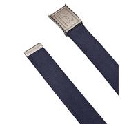 UNDER ARMOUR 2025 STRETCH WEBBING GOLF BELT - MIDNIGHT NAVY / KHAKI BASE