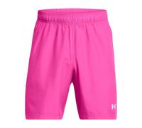 Under Armour Mens Woven Halfback Emboss Training Shorts Pink XXL