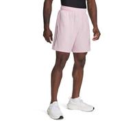 Under Armour Men's Woven Wordmark Shorts, (647) Prime Pink / / Black, 4X-Large