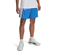 Under Armour Men's Zone 7in Short, Breathable and Comfortable Men's Shorts, Basketball Shorts for Training, Sports and Casual Wear,Blue Atlantis/White/White,MD